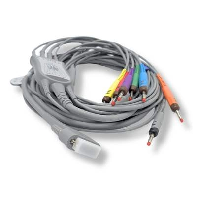 Cable ECG 12 10 puntas Electrocardiógrafo ECG12C