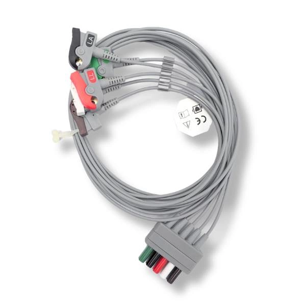 Cable ECG 5 puntas Caimán